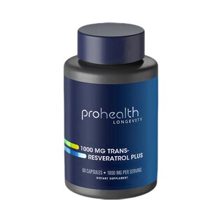 美国Prohealth TRANS-RESVERATROL反式白藜芦醇1000mg