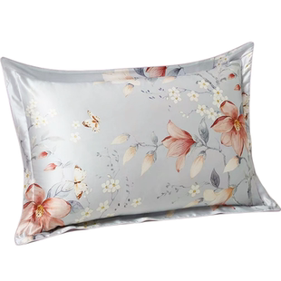 6A正品25姆米重磅印花真丝枕套100%桑蚕丝单面双面丝绸枕头套单只