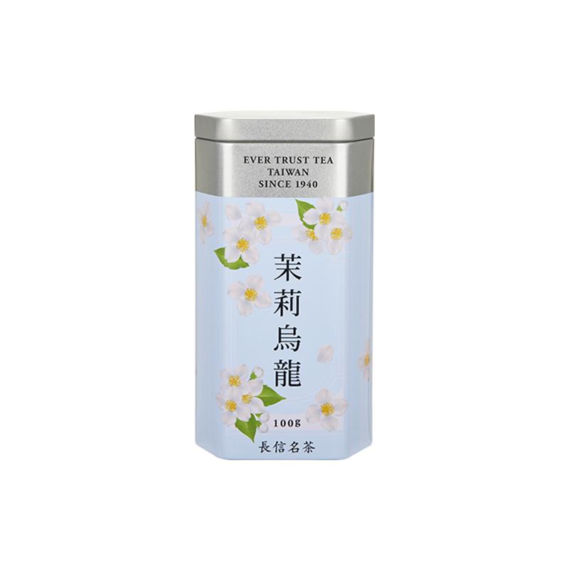 长信名茶茉莉乌龙茶花茶进口特级100g装清香型冷泡茶叶台湾高山茶