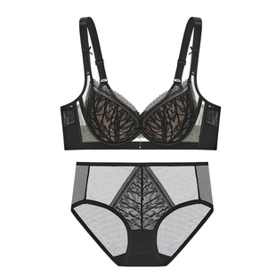 夏娃之秀内衣女秋冬薄款大胸显小无痕防下垂2026新款爆款塑型文胸