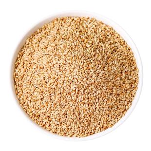 熟白芝麻500g罐装烘焙即食新货免洗烧烤调料家用炒熟瓜子仁花生碎