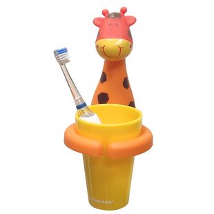 宝宝牙杯牙刷套装挂壁洗漱杯壁挂牙杯架儿童刷牙杯卡通可爱牙刷架