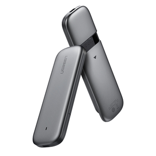 绿联m.2固态硬盘盒子nvme转typec外接sata协议读取移动m2通用ssd