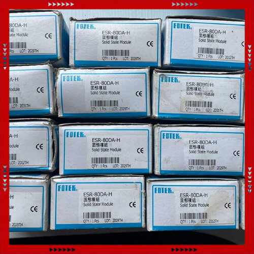 【询价】台湾阳明FOTEK直流ESR-80DA-H三相固态继适用