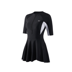 361度泳衣女款中老年妈妈泳衣分体式保守显瘦连体大码运动游泳衣