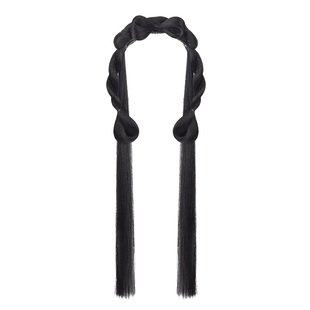 清汉女汉服假发一体式古风发包留洋大小姐古装发髻头饰日常垫发包