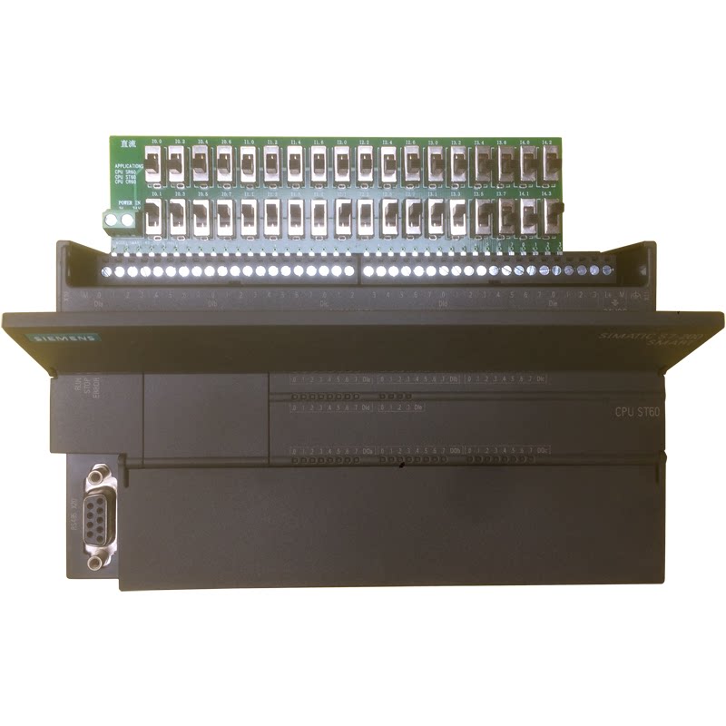 西门子S7-200Smart PLC 开关量输入调试器 编程学习仿真程序测试