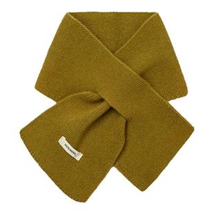 羊毛围巾女2025新款秋冬季韩系保暖防寒百搭高级氛围感交叉巾围脖