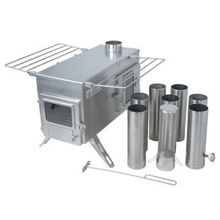 【自营】WINNERWELL户外露营柴火炉烤箱炉 取暖烘焙一体炉取暖炉