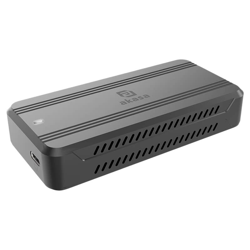 AKASA雷电4/3硬盘盒USB4m2固态