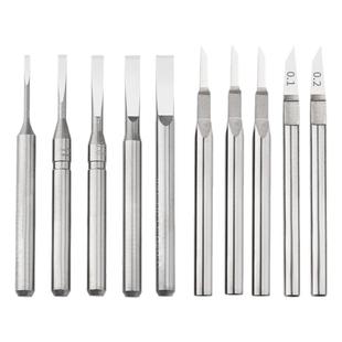 模型铲刀钨钢平头推刀高达刻线刀模型GK通用细节改造工具水口铲