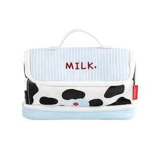 【送精美礼盒】小槑同学2025新款 小房子笔袋小学生女孩手提文具盒初中女生大容量铅笔盒高颜值双拉链大开口