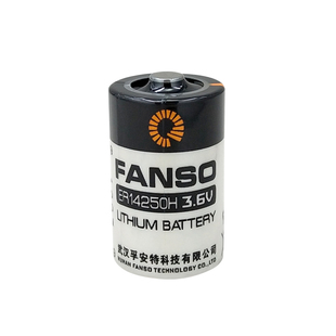 孚安特锂电池ER14250H 3.6v探针编程器瞄准器ETC数控机床PLC1/2aa