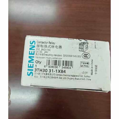 议价西门子3TH30 31-1XB4接触器式继电器 全新现货