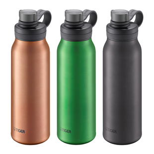 tiger虎牌户外酒杯不锈钢直饮水壶露营冰啤酒饮料保冷专用杯MTA-T