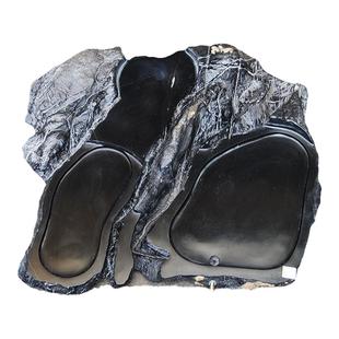 天然灵璧石原石茶盘禅意干泡台沥水家用功夫茶具茶海托盘新式摆件