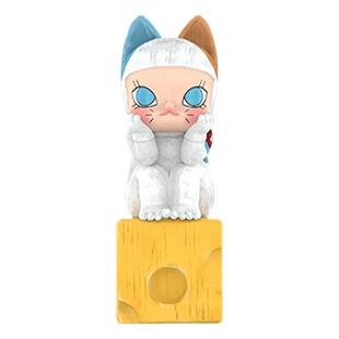 POPMART泡泡玛特MOLLY周年雕塑经典回归系列盲盒手办潮玩摆件礼物