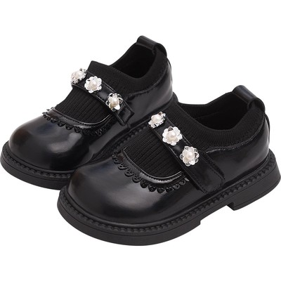 女童公主鞋儿童皮鞋真皮洋气童鞋