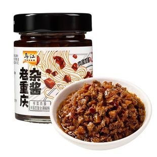 乌江老重庆杂酱138g瓶装罐装肉末豇豆榨菜下饭拌面酱饭菜早餐馒头
