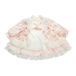 女童春秋款连衣裙2025新款女宝秋装洋气公主裙女孩秋天洛丽塔裙子