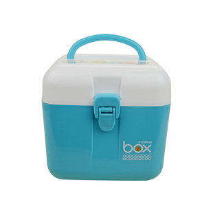 小号药箱宝宝玩具收纳盒可爱学生宿舍整理盒零食文具化妆品收纳盒