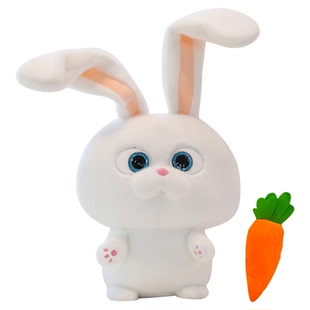 兔老大公仔可爱小兔子毛绒玩具爱宠大机密摩点娃娃睡觉抱枕礼物女