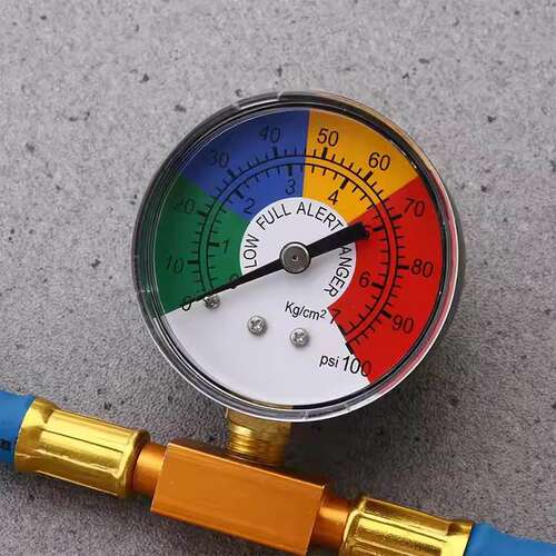 R134a汽车空调加氟工具制冷剂检测加氟管1/2ACME