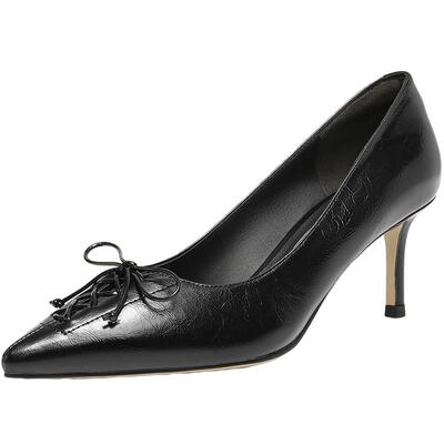 【92系列】百丽高跟单鞋女26春新商场同款真皮通勤单鞋H8008AQ6