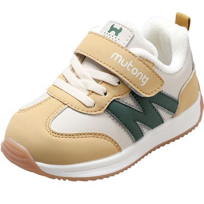 牧童儿童加绒保暖运动鞋