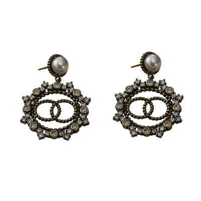 asl私家圆满复古高级感潮品耳环