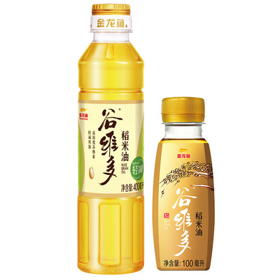 金龙鱼谷维多稻米油400ML+100ML