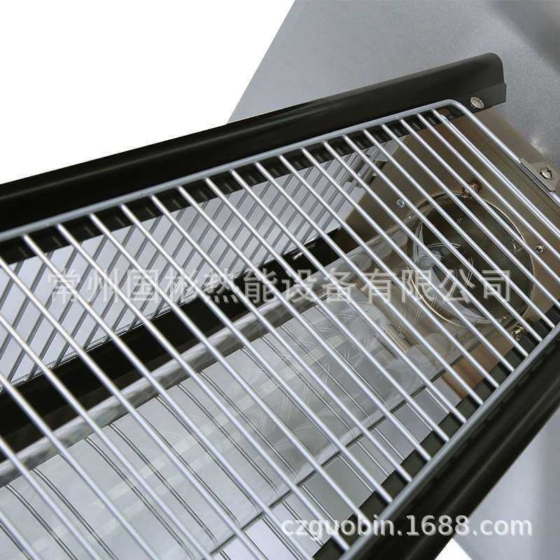 I款黑色方形取暖器 塔型玻璃管取暖器 火焰景观燃气取暖器