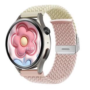 适用华为GT4/GT5手表watch4/3表带GT2pro编织watchgt荣耀magic高级2E男款GT1夏天GT6智能尼龙4新款pronew运动