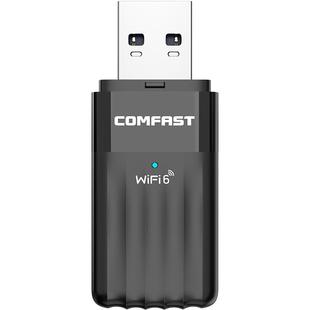 COMFAST CF-943AX 免驱WiFi6双频AX900无线网卡台式机蓝牙5.3二合一台式笔记本电脑外置usb电脑WiFi接收器5G