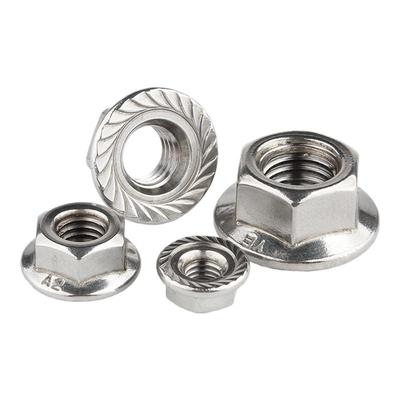 【可开专票】不锈钢法兰面螺母