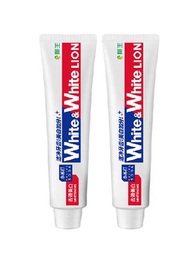狮王WHITE小苏打葡萄柚美白牙膏