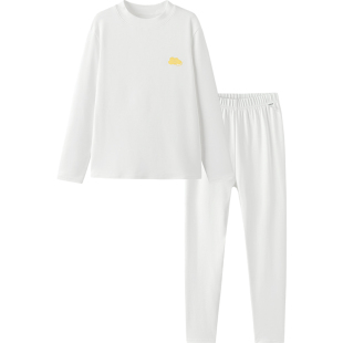 巴拉巴拉女童内衣套装中大童睡衣冬装新款宝宝保暖秋衣裤儿童加厚