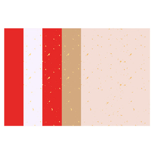 加厚洒金宣纸卡纸A3A4小尺寸宣纸半生熟小写意写生行楷专用镜片纸