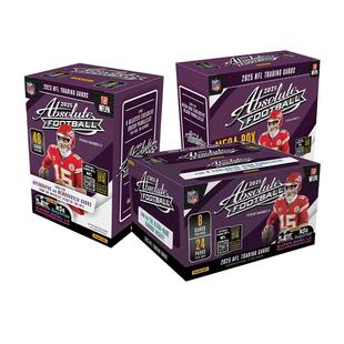 25Panini Absolute橄榄球NPP手雷&Mega&CounterDisplay收藏球星卡