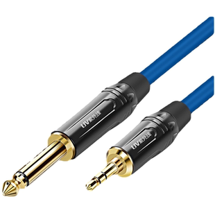 音频线小转大3.5转6.5大二芯电脑手机转功放音箱音响调音台转接线