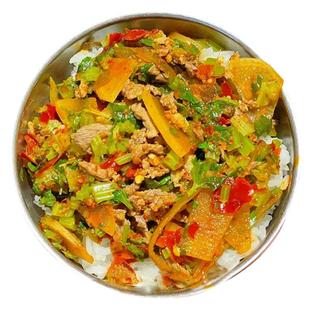 食味欢渣渣牛肉底料商用渣渣肉拌饭调料香辣牛肉火锅底料水煮肉酱