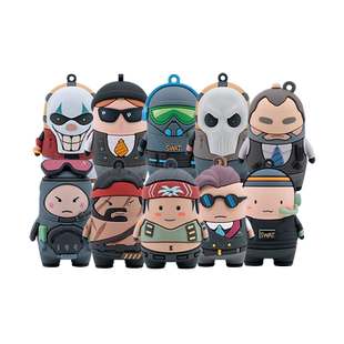 CSGO小GO仔2代盲盒手办公仔模型礼物Q版潮玩完美世界VALVE周边