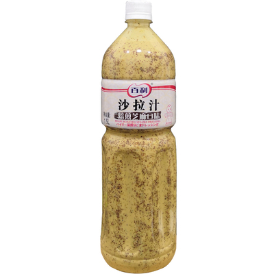 百利焙煎芝麻口味沙拉汁1.5L