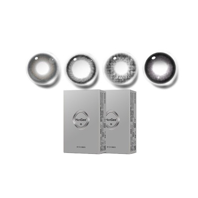 小直径美瞳半年抛12mm自然13隐形近视眼镜14非年抛官网旗舰店正品