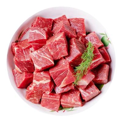 呼伦贝尔本地现杀牛腩内蒙古整切谷饲商用颗粒饱满牛腩块