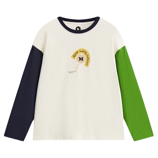 【吸湿速干】MQD童装儿童长袖T恤春秋宝宝衣服男童卡通T恤打底衫