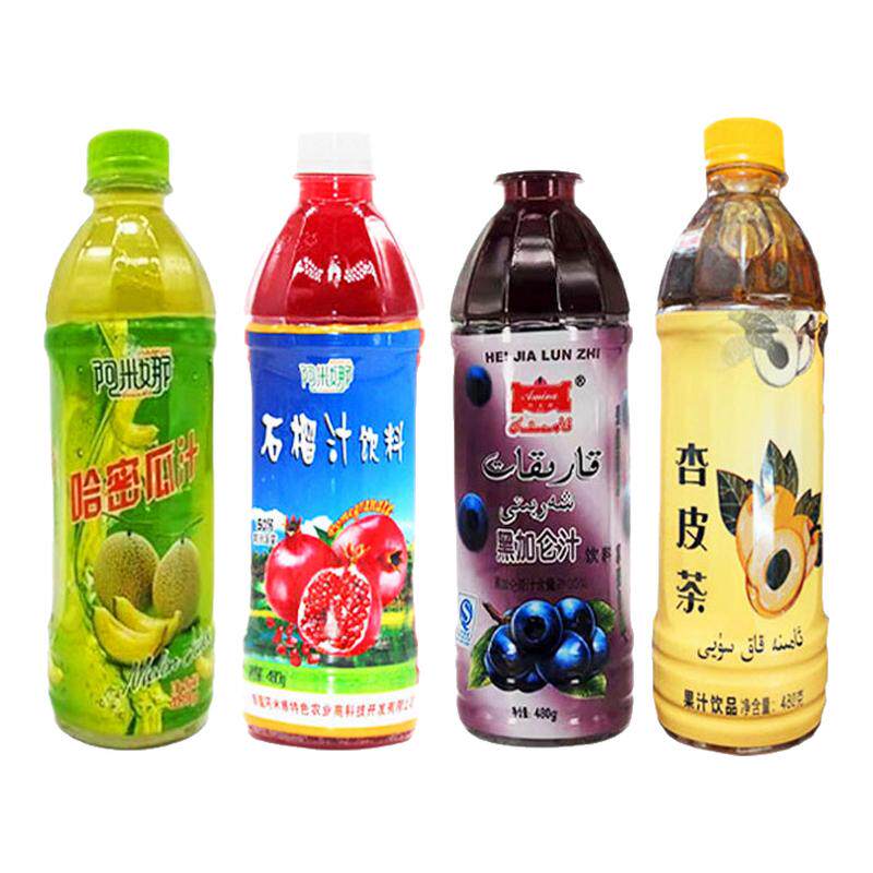 新疆特产饮料阿米娜黑加仑石榴汁哈密瓜汁杏皮茶amina全国包邮