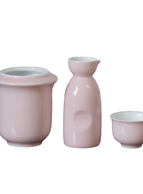 大鱼美器芙蓉陶瓷烫女士中式酒具