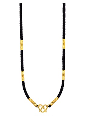 霸气【保色黄金项链】吊坠挂绳