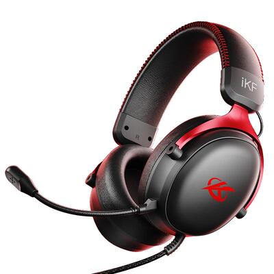iKF V11S【有线版】电竞游戏耳机头戴式usb接口7.1声道带麦三角洲